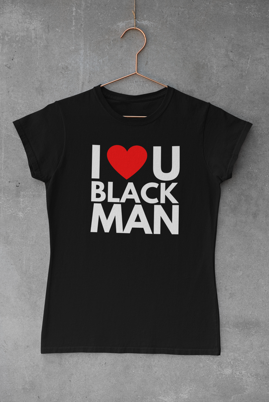 2. I ❤️ U BLACK MAN TEE